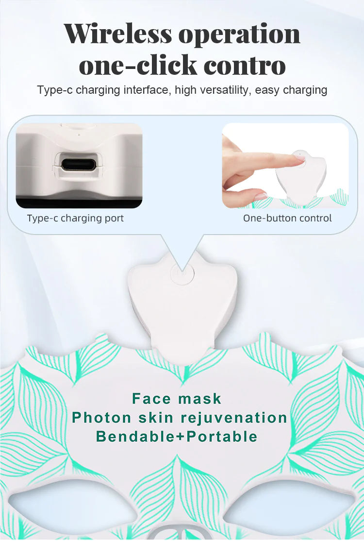 Colorful Photon Rejuvenation Mask