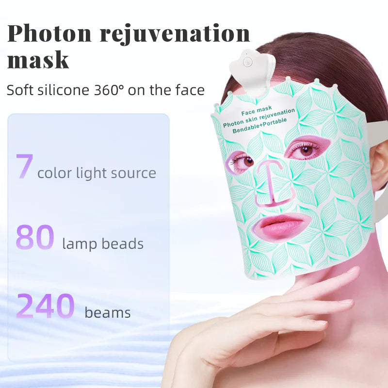 Colorful Photon Rejuvenation Mask